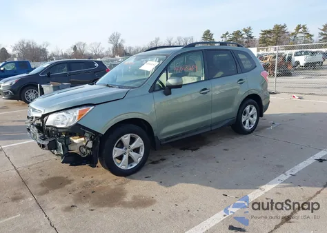 2015 Subaru Forester 2.5I Premium from USA, damaged, VIN JF2SJADC4FG528240